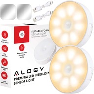 2x BEZDRÔTOVÁ NOČNÁ LAMPA 3000K USB LED LAMPA S MAGNETOM SNÍMAČA POHYBU 2x BEZDRÔTOVÁ NOČNÁ LAMPA 3000K USB LED LAMPA S MAGNETOM SNÍMAČA POHYBU