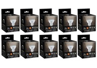 10x LED žiarovka GU10 7,5W 3000K 120' 700lm EDO