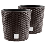 2X Kvetináč Rato DRTUS250L imitácia ratanu 2X Kvetináč Rato DRTUS250L imitácia ratanu