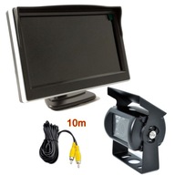 LCD MONITOR 5 palcov CÚVACIA KAMERA Autobus Nákladné rýpadlo LCD MONITOR 5 palcov CÚVACIA KAMERA Autobus Nákladné rýpadlo