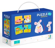 Moje prvé puzzle Dodo Opposites Duo 18m+ Moje prvé puzzle Dodo Opposites Duo 18m+