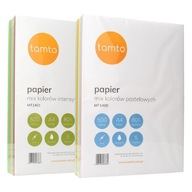 A4 kopírovací papier 80g mix intenzívny/pastel 2x500 listov A4 kopírovací papier 80g mix intenzívny/pastel 2x500 listov