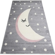 Detský koberec 120x170 Bambino Moon Grey Detský koberec 120x170 Bambino Moon Grey