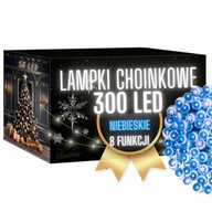 LAMPY NA VIANOČNÝ STROMČEK 300 LED VIANOČNÁ MODRÉ VONKAJŠIE VNÚTORNÉ LAMPY NA VIANOČNÝ STROMČEK 300 LED VIANOČNÁ MODRÉ VONKAJŠIE VNÚTORNÉ