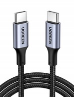 Kábel USB-C na USB-C UGREEN 100W 2m 1,5h 480Mb/s Kábel USB-C na USB-C UGREEN 100W 2m 1,5h 480Mb/s
