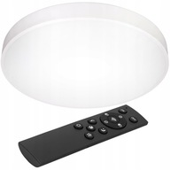 Stropné svietidlo Plafon LED STÍMENÉ 30cm okrúhle Biely DIAĽKOVÝ panel MALÝ Stropné svietidlo Plafon LED STÍMENÉ 30cm okrúhle Biely DIAĽKOVÝ panel MALÝ