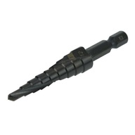 HEX viacstupňový špirálový vrták 4-12 mm