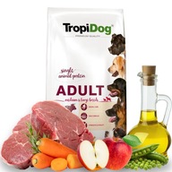 TROPIDOG Hovädzie mäso 12 kg Dospelé stredne veľké plemená pre dospelých psov hovädzie mäso TROPIDOG Hovädzie mäso 12 kg Dospelé stredne veľké plemená pre dospelých psov hovädzie mäso
