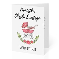 Personalizovaná krstná karta karty Personalizovaná krstná karta karty