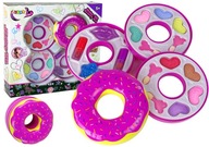 Donut paletka očných tieňov a rúž pre deti Donut paletka očných tieňov a rúž pre deti