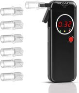 Alkohol tester podsvietený alkohol tester s 12 náustkami Alkohol tester podsvietený alkohol tester s 12 náustkami