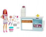 Barbie súprava cukroviniek s bábikou HGB73 MATTEL !!