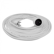 Ecolight jednoduchý predlžovací kábel 10 m 3x1,5 1 zásuvka biela Ecolight jednoduchý predlžovací kábel 10 m 3x1,5 1 zásuvka biela