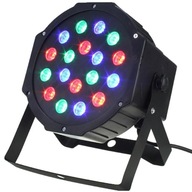 COLORFON REFLECTOR DISCO RGB lampa DISCO stage 18 LED rám