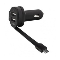 Xqisit Car Charger 6A Dual USB+microUSB autonabíjačka Xqisit Car Charger 6A Dual USB+microUSB autonabíjačka