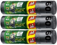 JAN NIEZBĘDNY Vrecia na odpadky s FLEX páskou 30x 60L JAN NIEZBĘDNY Vrecia na odpadky s FLEX páskou 30x 60L