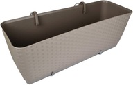 50cm Technorattan box Držiak na balustrádu 50cm Technorattan box Držiak na balustrádu