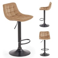 Barová stolička Velvet s opierkou H95 Beige Loft