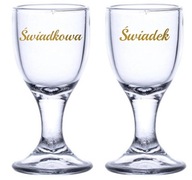 Poháre s rozbitým podstavcom, svadobné, 15ml, WITNESS, svadobný dar, pán slečna Poháre s rozbitým podstavcom, svadobné, 15ml, WITNESS, svadobný dar, pán slečna