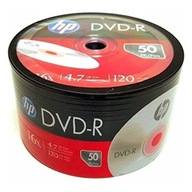 HP DVD-R | 4,7 GB | x16 | kolík 50