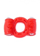 Krúžok - Vibračný erekčný krúžok Double Red Krúžok - Vibračný erekčný krúžok Double Red