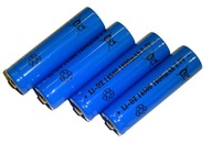 4x Batéria 14500 1600 mAh 3,7V LI-ION batéria 4x Batéria 14500 1600 mAh 3,7V LI-ION batéria