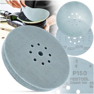 25x Brúsna sieťka GRANAT NET Brúsny papier 225 mm P150 Festool pre LHS 2 EQ