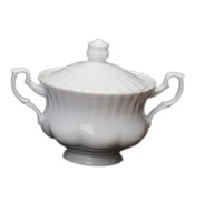 Chodzież biela porcelánová cukornička 300ml Iwona Chodzież biela porcelánová cukornička 300ml Iwona