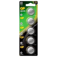 5x gombíková lítiová batéria GP CR2430 B5 3V LiMnO2 5x gombíková lítiová batéria GP CR2430 B5 3V LiMnO2