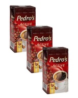 3 x PEDRO'S ACTIVE mletá káva 500 g 3 x PEDRO'S ACTIVE mletá káva 500 g