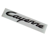 Emblémový nápis pre Porsche Cayenne Black Glossy