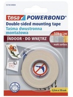 TESA PWB montážna páska do interiéru 19mm/1,5m 55740 TESA PWB montážna páska do interiéru 19mm/1,5m 55740