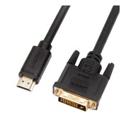 Unitek obojsmerný adaptér HDMI na DVI, 2m kábel Unitek obojsmerný adaptér HDMI na DVI, 2m kábel