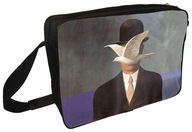 Taška cez rameno Muž v buřince od René Magritte