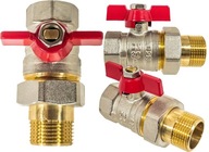 KLAPKA GUĽOVÉHO VENTILU 3/4" DN20 MOSADZ S PREPLACHOVANÍM A MOTÝLÍKOU UZÁVEROU, SILNÁ KLAPKA GUĽOVÉHO VENTILU 3/4" DN20 MOSADZ S PREPLACHOVANÍM A MOTÝLÍKOU UZÁVEROU, SILNÁ