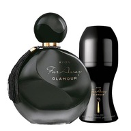 AVON Far Away Glamour Parfum + Roll-on set AVON Far Away Glamour Parfum + Roll-on set