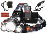 VÝKONNÁ HLAVOVÁ LAMPA 3 x LED T6 CREE NABÍJACIA HLAVOVÁ LAMPA VÝKONNÁ HLAVOVÁ LAMPA 3 x LED T6 CREE NABÍJACIA HLAVOVÁ LAMPA