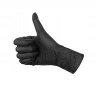 Nitrilové rukavice veľkosť L A100 Black