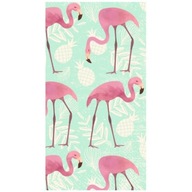 UTERÁK PLÁŽOVÝ 170x90 Flamingos REC46WZ9