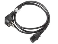 Kábel Lanberg CA-C13C-11CC-0018-BK (C13 / IEC C13 Kábel Lanberg CA-C13C-11CC-0018-BK (C13 / IEC C13