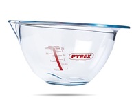 Sklenená miska na šalát, kuchynská misa s odmerkou 4 L Expert PYREX Sklenená miska na šalát, kuchynská misa s odmerkou 4 L Expert PYREX