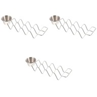 Stojan na tortilla Metal Tacos De Rack 3 ks Stojan na tortilla Metal Tacos De Rack 3 ks