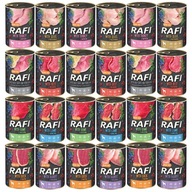 RAFI MIX MOKRÉ KRMIVO PRE PSA 8 PRÍCHUTÍ 24 X 400G. BEZOZRNNÉ NOTECI DOLINA RAFI MIX MOKRÉ KRMIVO PRE PSA 8 PRÍCHUTÍ 24 X 400G. BEZOZRNNÉ NOTECI DOLINA