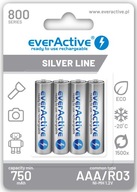Batéria AAA R3 s malým prstom Ni-MH Everactive série 800 mAh 4 ks. Batéria AAA R3 s malým prstom Ni-MH Everactive série 800 mAh 4 ks.