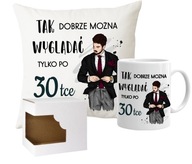 Vankúš + hrnček darček 30. NARODENINY PRE MUŽA Vankúš + hrnček darček 30. NARODENINY PRE MUŽA