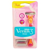 Gillette Simply Venus3 Razor + 8 nábojov Gillette Simply Venus3 Razor + 8 nábojov