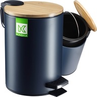 KADAX 3L KÚPEĽŇOVÝ ODPADOVÝ KOŠ NAVY BAMBOO KADAX 3L KÚPEĽŇOVÝ ODPADOVÝ KOŠ NAVY BAMBOO