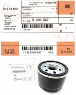 Nový Originál OE BMW olejový filter BMW olejový filter F650 F700 F800 Motorrad Nový Originál OE BMW olejový filter BMW olejový filter F650 F700 F800 Motorrad