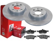 BREMBO PREDNÉ DISKY, DESTIČKY, FIAT PANDA 12- BREMBO PREDNÉ DISKY, DESTIČKY, FIAT PANDA 12-