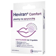 HEVIRAN Comfort náplasti na herpes 15 kusov